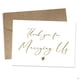 thumbnail image 1 of Tarjeta para el día de la boda, regalo de boda, oficiante de agradecimiento, 1 of 8