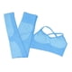 thumbnail image 3 of Trajes De Yoga Para Mujeres Conjunto De 2 Piezas Leggings De Entrenamiento Sujetador Deportivo L Azul, 3 of 5