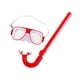 thumbnail image 1 of Juego De Snorkel Para Niños, Gafas De Buceo Con Vista Amplia Para Deportes Acuáticos, Buceo Bajo El Agua, Rojo, 1 of 3