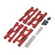 thumbnail image 5 of Brazo De Suspensión RC DIY Para Actualización De Vehículos Sobre Orugas Wltoys 1/14 144016 144018 Rojo, 5 of 5