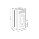 thumbnail image 3 of Calefactor A Pellet Vulcan 10 Negro, 3 of 3