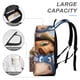 thumbnail image 4 of El Niño León 2-theme Backpack, Campus style schoolbag Bookbag with Adjustable Shoulder Straps And Large Zip Compartment, Unisex Travel Bags.42x30x15cm, 4 of 6