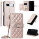 thumbnail image 5 of Funda tipo billetera FOXDOCK para Google Pixel 7A – Tapa abatible con correa para mujer, 5 of 5