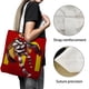 thumbnail image 3 of Hamburglar Bolso de tela con estampado de lienzo para mujer, bolsa de compras reutilizable y estética, con cremallera interior, regalo para mujer,40*40cm., 3 of 6