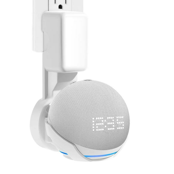 Soporte de pared ZUOLACO para Echo Dot 5th Gen, blanco