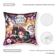 thumbnail image 5 of Demon Slayer Fundas de almohada de terciopelo con tema, regalos de funda de almohada, decoración para el hogar, cojín de lanzar, regalo de cumpleaños para fans y parejas.50*50cm., 5 of 6