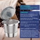 thumbnail image 3 of Vasos K reutilizables para cafeteras Keurig de acero inoxidable (paquete de 3), 3 of 7