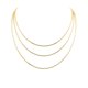 thumbnail image 1 of Collar Mostacilla Layered Glow con Baño de Oro 18K., 1 of 4