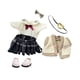 thumbnail image 2 of Ropa Para Muñecas 15cm Con Zapatos Falda A Cuadros DIY Para Muñecas Juguete Lindo Traje Ropa Para Muñecas Negro, 2 of 3