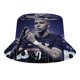thumbnail image 1 of Kylian Mbappé Sombrero bucket para adultos, gorra de protección solar, sombrero de pescador plegable para viajes al aire libre, pesca y actividades de verano, 1 of 6