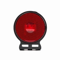 Iva Autopecas - Foco Lateral Led Rojo 12 Y 24 Volts Con Soporte