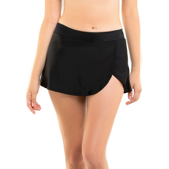 Bikini calzón falda negro
