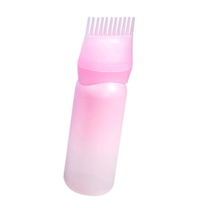 Magideal - Cepillo Para Botella De Tinte Para El Cabello, Recipiente Dispensador Para Teñir El Cabello, Botella De Champú Y Aceite Para El Cabello Para Salón De Rosa