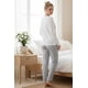 thumbnail image 4 of Pijama Micropolar Mujer Hello Kitty beige S, 4 of 8