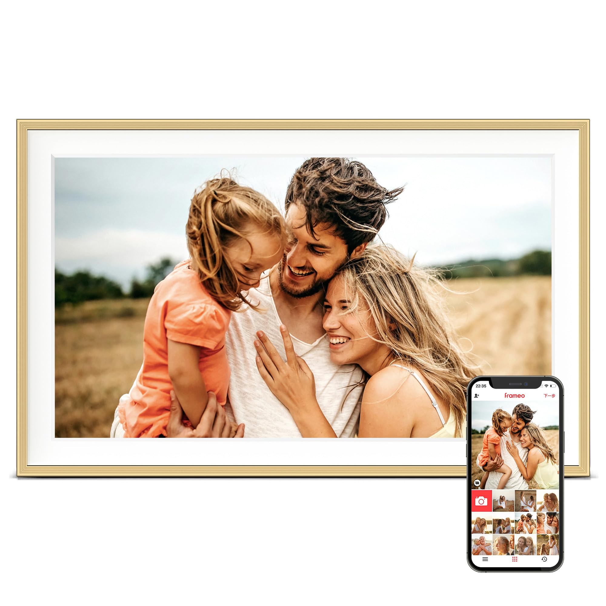 Marco De Fotos Digital Pastigio Frameo 15.6 Pulgadas 32 Gb