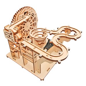 Magideal - Marble Run Modelo 3D Rompecabezas De Madera Juguetes Para Pasatiempos Rompecabezas Juguetes Diy Kits De Construcción Kits De Engranajes Mecánicos Para
