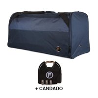 F - Bolso L Eder Azul + Candado