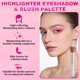 thumbnail image 3 of Paleta de Ojos y Mejillas Charunee 8,8 g con Brocha, 3 of 7