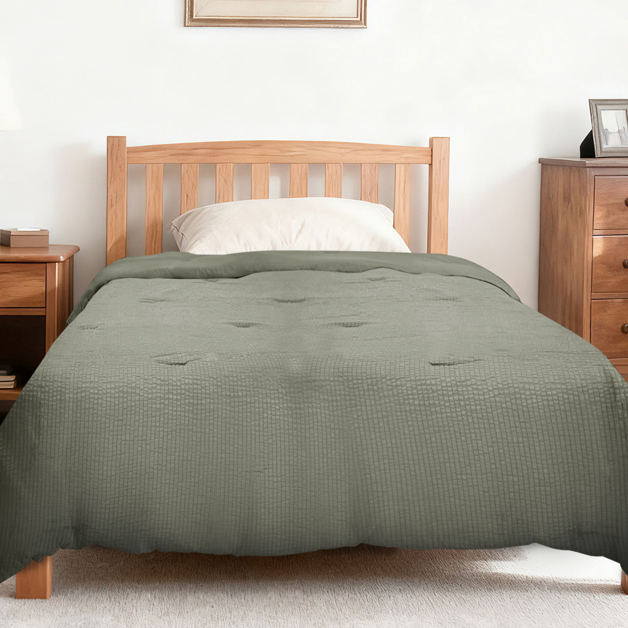 Mainstays - Quilt Waffle 1.5 Plaza 100% Poliester