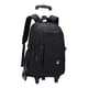 thumbnail image 4 of Mochila Con Ruedas, Portátil, De Nailon, Con 6 Ruedas, Para Viajes De Negocios, Acampadas, Color Negro, 4 of 4