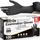 thumbnail image 1 of Guantes Protectores Schneider de Nitrilo Negro 100 unidades Talla Grande, 1 of 6