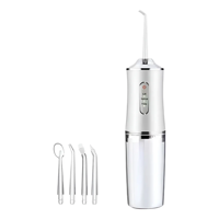 Genérico - Limpiador Irrigador Bucal 4 Boquillas Portátil Recargable