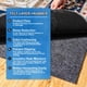 thumbnail image 2 of Alfombrilla antideslizante TUOTPE de 2,44 x 3,05 m, impermeable para todos los suelos, 2 of 8
