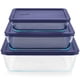 thumbnail image 1 of Set de recipientes Pyrex Simply Store para almacenar alimentos, paquete de 3, 1 of 1