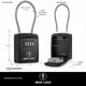thumbnail image 3 of Caja de Seguridad para Llaves con Candado de Hierro y Cable Negro, 3 of 9