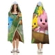 thumbnail image 3 of Katuri Manta Capa con Capucha Anti-Bolitas, Manta de Lana Ártica Suave, Manta Portátil de Felpa Ligera y Lujosa, Poncho para Siesta en Casa y Oficina, 100*130cm, 3 of 6
