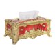 thumbnail image 4 of Magnífico Dispensador De Caja De Almacenamiento Con Soporte Para Cajas De Pa?uelos Para La Decoración De La Habitación Del Coche, Rojo Dorado, 4 of 5