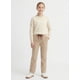 thumbnail image 1 of Pantal n Cotel Ni a Estilo Wide Leg Invierno, 1 of 3