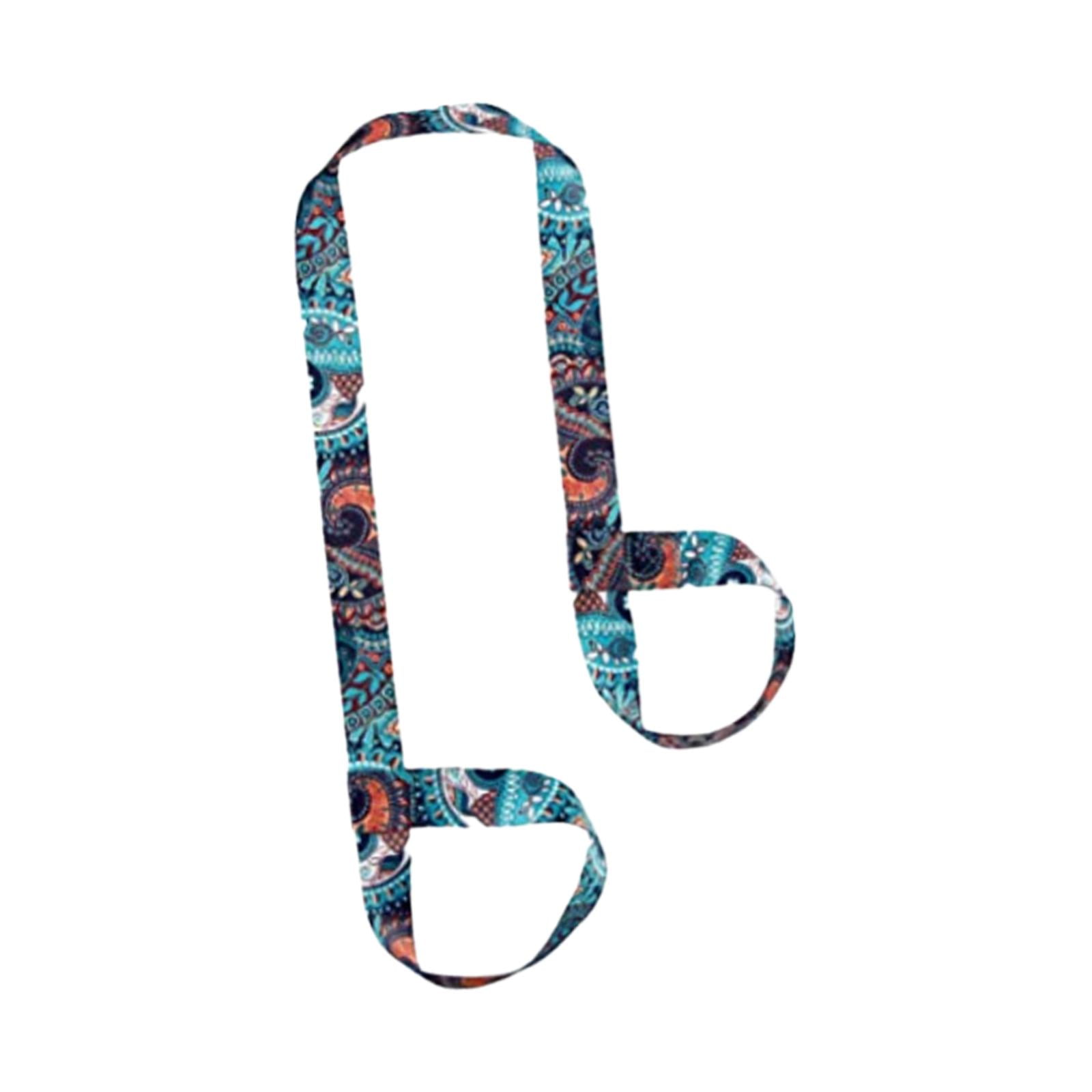 Ioensy - Correa Para Esterilla De Yoga Para Hombres Y Mujeres, Correa Portadora Para Esterilla De Yoga Para Adultos, Para Gimnasio, Deportes, Pilates, Azul