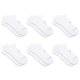 thumbnail image 4 of Calcetines New Balance No Show 6 pares blanco talla mediana, 4 of 7