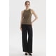 thumbnail image 4 of Polera Peto Mujer Básico Liso Rib Verde Olivo, 4 of 4