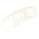 thumbnail image 2 of 10x Llanura de metal Diadema Banda para el cabello Marco del cabello Aro Accesorios DIY Craft Gold, 2 of 3