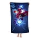 thumbnail image 3 of Iron Man Toalla de playa de secado rápido con diseño temático, regalo para mujeres y niñas, ideal para cumpleaños, fans, amantes de la música, uso en la playa o al aire libre, 78 × 180 cm, 3 of 6
