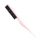 thumbnail image 1 of Cepillo de burlas de nailon de Unique Bargains, cepillo de burlas de tres filas para salones para peinar y cardar, longitud de 8.86" en color rosa, 1 of 7