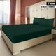thumbnail image 2 of Sábana ajustable Utopia Bedding, tamaño doble, microfibra esmeralda, 2 of 3