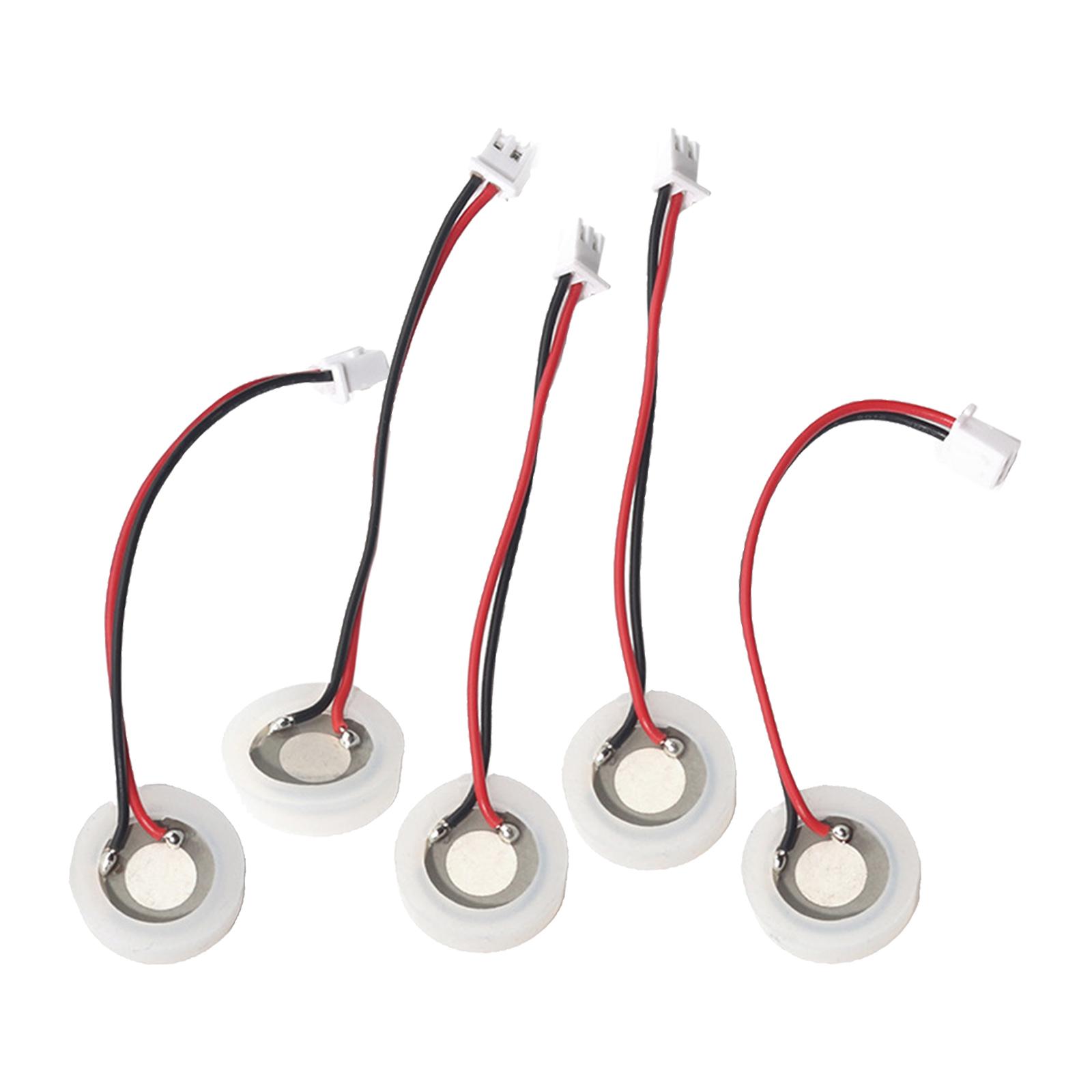 Magideal - 5 Discos De Humidificador De Cerámica, Piezas De Placa De Atomización, Discos De Cerámica, Generador De Niebla, Discos De Cerámica Para Microatomizado