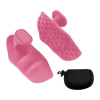 Magideal - Empuñaduras De Gimnasio Para Levantamiento De Pesas, Agarres De Dominadas Para Hombres Y Mujeres, Guantes De Entrenamiento, Empuñaduras De Gimnasio Si Con Caja De Almacenamiento