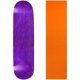 thumbnail image 1 of Tabla de Skate Moose 8.25" Morado Naranja Grip, 1 of 1