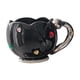 thumbnail image 3 of Taza De Tulipán De Cerámica, Tazas De Café Espesadas Novedosas Para Regalo De Cumpleaños, Jugo, Hogar, Negro, 3 of 5
