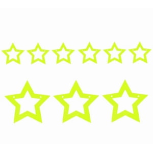 Genérico - Guirnalda Estrella 3M Doble Amar Fluor X 1 Uni