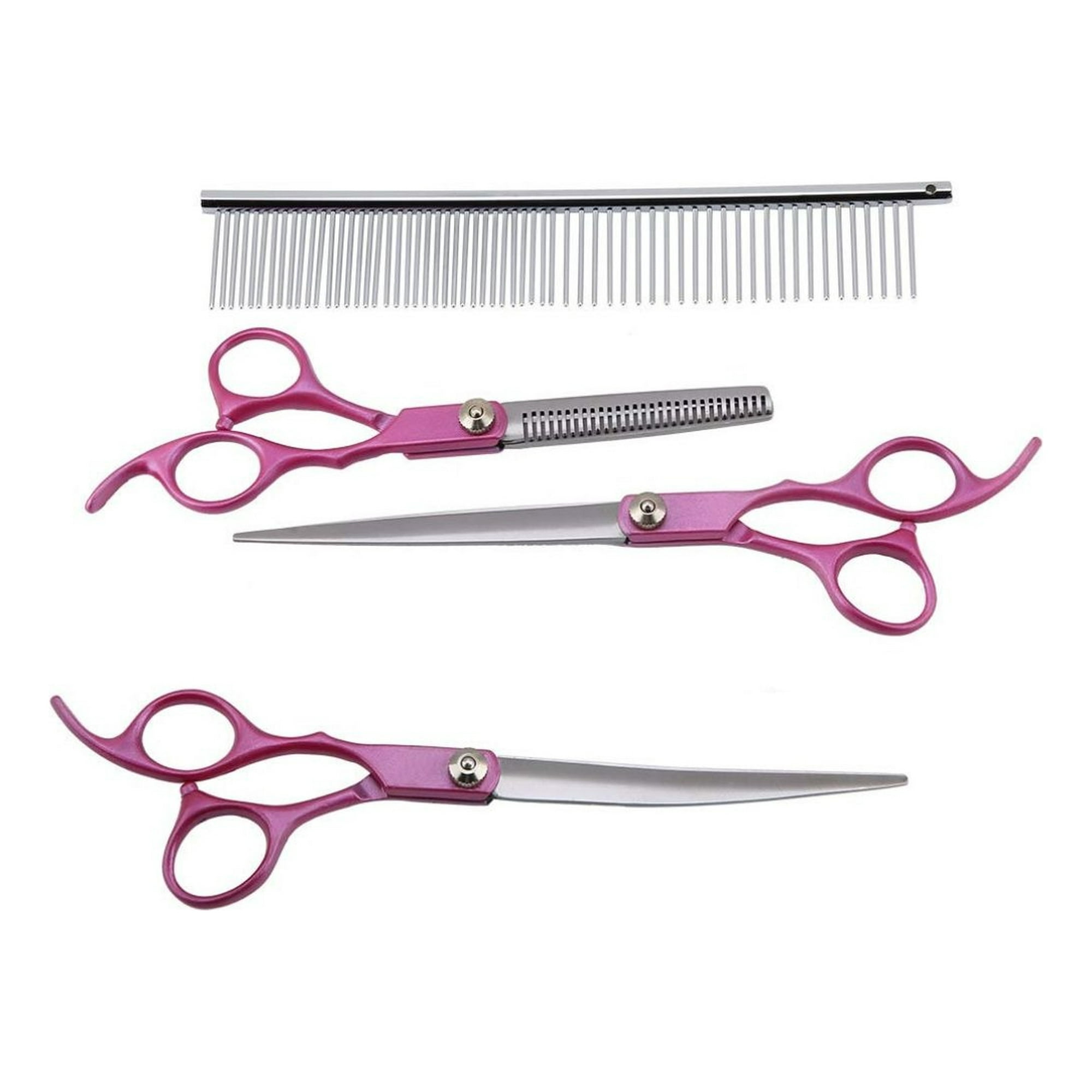 Genérico - Set De Tijeras Profesionales Para Aseo De Mascotas Lau