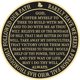 thumbnail image 2 of Moneda de Sobriedad GOSIN 20 Años Negro y Dorado, 2 of 7