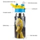 thumbnail image 3 of Big Bird Botella de Agua con Tapa Pop Top de Un Toque, Acero Inoxidable, a Prueba de Fugas, para Deportes, Botella Infantil azul 12 oz, 3 of 6
