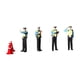 thumbnail image 2 of Figuras De Policía De Tráfico En Miniatura Escala 1/64 Para Coleccionables De Decoración De Escenas DIY, 2 of 5