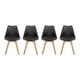 thumbnail image 2 of Silla S-53 Negro / Cafe Claro 4 Unidades, 2 of 6