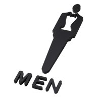 Bothyi - Letrero De Wc, Letrero De Baño, Decoraciones, Tablero, Señalización, Letrero De Puerta De Baño Masculino Y Femenino, Hombre S